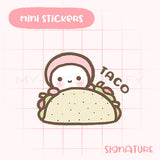 Taco Planner Sticker