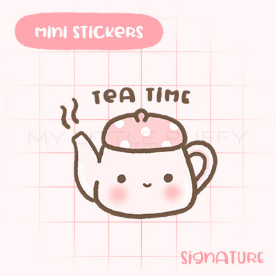 Tea Pot Planner Sticker