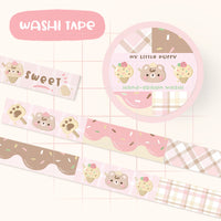 Cute Ice-cream My Little Puffy Bear Washi Tape